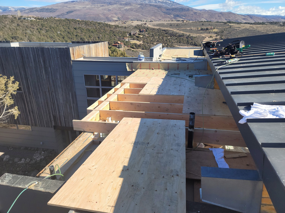 Major Reconstruction of Roofing Decks